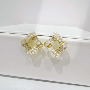 custom 925 plata sterling silver star gold plated <b>earring</b> ladies geometric vintage bridal Round Brilliant Cut <b>fine</b> <b>stud</b> <b>earrings</b> - Product Image 4