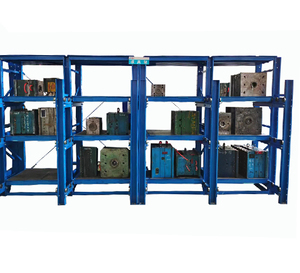 Công nghiệp 5 lớp thép trượt Draw-out Pallet giá bảo vệ chống ăn mòn ngăn kéo Pallet Kệ hệ thống cho kho lưu trữ - Product Image 5