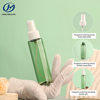 Flacon pulvérisateur de 100 ml en PET, taille 24/410, flacon pulvérisateur vide, emballage cosmétique, lotion, soin de la peau du visage, hydratant, spray désinfectant pour les mains