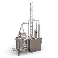Équipement de distillerie commerciale à grande échelle 120L 300L OEM ODM pour la production de spiritueux, vodka, gin, whisky, liqueurs