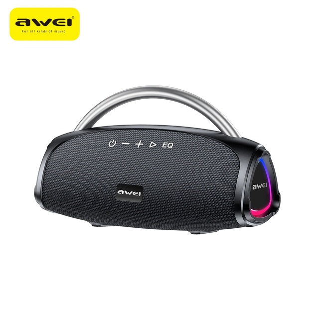 High Power 100W RGB Show Stereo EQ Mode BT Tweeter Speaker for Parties Compatible Computer Mobile Phone Home Audio System RMS