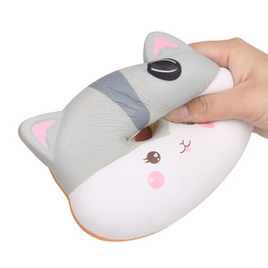 Lindo juguete de hamster con forma de donut de rebote lento, regalo para niños de 2 a 4 años, material TPE, juguete antiestrés unisex. - Product Image 3