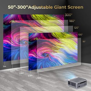 Phoenix Smart Z2 4K HD Ultra-Clear Hotel Proyector para el hogar Android 12 LED 5G US Direct Projection Home Theater para sala de estar - Product Image 3