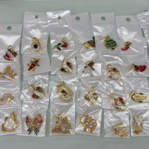 Оптовая продажа латунных ювелирных изделий, пожалуйста, свяжитесь с нами, чтобы отправить запрос, чтобы получить каталоги выбрать и разместить заказ. Сменный логотип упаковки - Product Image 2