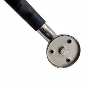 Barre de sécurité antidérapante en acier inoxydable noir avec poignée moletée pour la salle de bain, pour l'aide aux personnes âgées - Product Image 3