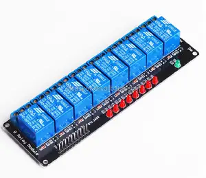 Microcontroller development board 8 Channel relay Shield supports AVR/51/PIC For Arduinos