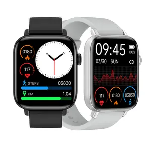 Multifunction Smartwatch Square 1.9 Inch Large Screen Heart Rate Blood Pressure Phone Calling Wearable Smart Watch T49