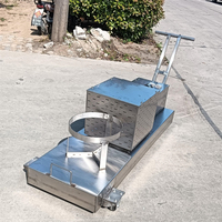 Machine de chauffage infrarouge portative d'asphalte pour l'équipement de bitume de réparation de route avec le roulement de composants de noyau de garantie de 1 an