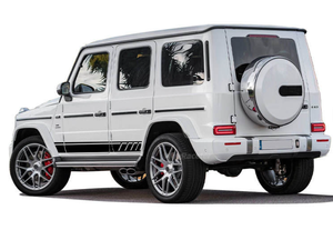 2 Pcs Bandes Latérales de Porte Jupe Décalcomanie pour <span class=keywords><strong>Mercedes</strong></span> pour Benz Classe G G63 pour AMG G65 G55 G500 W463 G550 G350 W464 Accessoires - Product Image 6