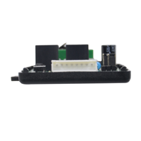 YET428PC 433 MHz 12 V/24 V Récepteur de porte de garage longue portée à deux canaux avec câble et deux émetteurs