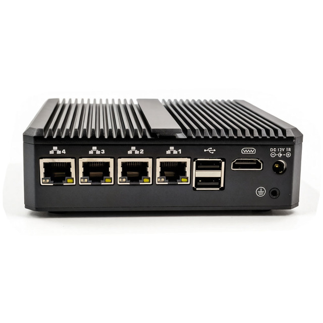 Mini Pc Intel J4125 4x 2.5G I226-V LAN Support OPNsense Pfsense for Firewall Gateway Router VPN