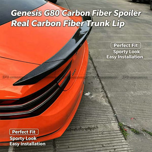 สปอยเลอร์หลัง Magma ความแข็งแรงสูง สำหรับ Genesis G80 ปี 2021-2023 เท่านั้น ติดตั้งง่ายแบบ Bolt-on พื้นผิวเงา ช่วยยกระดับรูปลักษณ์ด้านหลัง - Product Image 2