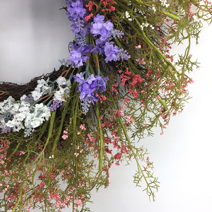 Spring <strong>Small</strong> Decoration Flowers Wedding Greenery Garland <strong>Wreath</strong> - Product Image 2
