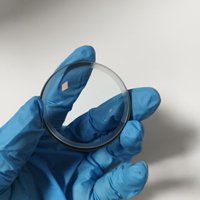 Tête de découpe laser CO2 et fibre optique avec lentille optique achromatique, revêtement antireflet, en BK7/Silice fondue, Plano-convexe PCX, sphérique, OEM