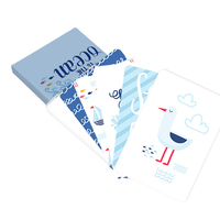 Dropshipping 40-Inspiration Card Set Calm Yourself Positive Thoughts Affirmation Box en papier d'art et carton