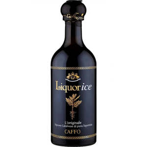 High Quality Caffo Distilleria Liquore Liquirizia Italy <b>1LT</b> 6 <b>Bottles</b> Per Box Primary Ingredients Alcohol Herbs Liqueur Grade - Product Image 1