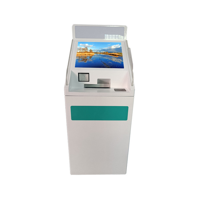 Intelligent Passport Scanner Kiosk Self Printing Bank Card and ID Card Reader Self Service Cashless Payment Machine for Airport
