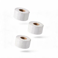Etiquetas Térmicas Directas de Alta Resistencia, Libres de BPA, 4x6 3x2 Pulgadas, Adhesivo Extra Fuerte, Resistentes al Aceite, para Uso Logístico Industrial