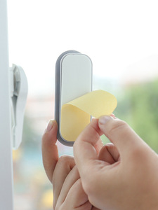 2 adet pencere dolabı çekmece kolları kendinden yapışkanlı kapılı gardırop kolu organizatör macun açık sürgülü kapı topuzu - Product Image 2