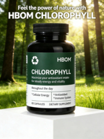Capsules de chlorophylle OEM : Détoxifie, nettoie et favorise la santé intestinale, soutient la perte de poids et la détoxification