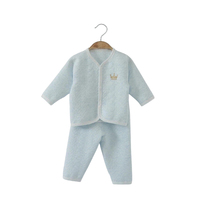 Lot de 16-20 pièces de vêtements pour bébé 100% coton, col rond, avec broderie et fermeture auto-agrippante, respirant, pour nouveau-né, coffret cadeau