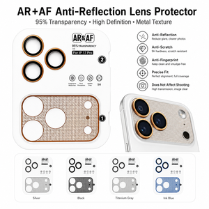 Film de protection en verre trempé Cicada Wing Lens pour 17 Pro Max Pro, tout-en-un, AR 0,4 mm, ultra-fin - Product Image 5