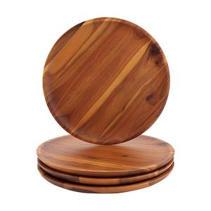 Umweltfreundliche Servierplatte aus Akazienholz, Salsa-Schale, Tablett für den Einsatz in Hotel und Restaurant, für Partys - Product Image 5