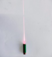 Module laser à ligne rouge de forme irrégulière à fond plat <1mW, taille mini, 4 piles LR44, interrupteur marche/arrêt, ligne parallèle et perpendiculaire