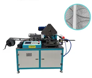 Full Automatic Expanded Metal Spiral Tube Making Machine For Heavy Duty Air Filter Machine