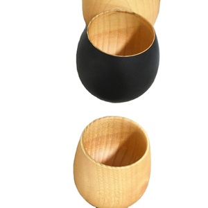Wholesale 250ml Wooden Teacups Coffee <strong>Mug</strong> Wine <strong>Mug</strong> for Drinking Tea Coffee Wine <strong>Bee</strong> Natural Solid Wood <strong>Mug</strong> Wooden Cup - Product Image 3