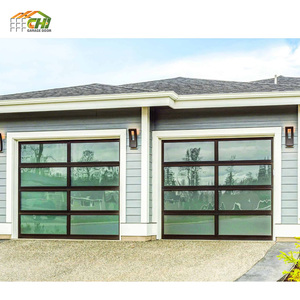 Puerta de Garaje de Vidrio Panorámico Esmerilado de Estilo Moderno CHI con Sistema <span class=keywords><strong>Automático</strong></span> Inteligente de Apertura de Puerta de Garaje - Product Image 6
