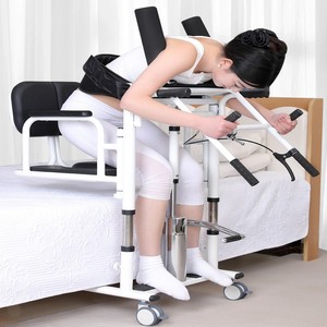 Chaise de transfert hydraulique multifonctionnelle pour la sécurité à domicile et la mobilité des personnes paralysées ou handicapées - Product Image 1