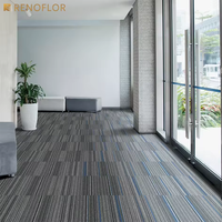 Offre Spéciale Prix Économique – Dalles de Moquette Amovibles Épaisses Commerciales en Bitume et PP, Dalles de Sol Emboîtables 50x50 pour Hôtels et Bureaux