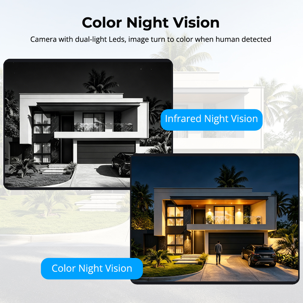Indoor Day/Night IR Dome Camera 4MP/5MP/8MP 4K HD CMOS IP Camera PoE One-Way Audio Full Color Motion Detection Home Security · image 6