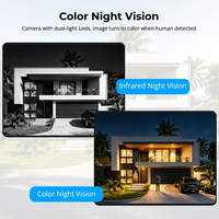 Caméra Dôme IR Intérieure Jour/Nuit 4MP/5MP/8MP 4K HD CMOS IP PoE Audio Unidirectionnel Détection de Mouvement Couleur Intégrale Sécurité Domestique