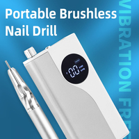 Ponceuse à ongles sans fil professionnelle, durable, sans balais, 35 000 tr/min, portable, rechargeable, pour usage professionnel
