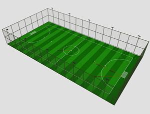 2025 <span class=keywords><strong>Cage</strong></span> à gazon synthétique polyvalente à cinq côtés pour le football Futsal Hauteurs de 50mm pour jardins et aménagement paysager - Product Image 6