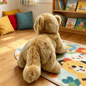 Peluche Realistico di Cucciolo di Leone, Morbido e Soffice Peluche di Leonessa, Giocattolo di Animale Selvatico Realistico, Regalo per Souvenir dello Zoo - Product Image 6