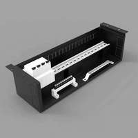 Caja de Distribución de 3U para Montaje en Rack con Interruptor de Circuito, Fuente de Alimentación UPS de Alta Corriente para Gabinete de Cabezal de Hilera