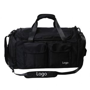 Bolsa de Deporte Multifuncional Personalizada de Fábrica, Bolsa de Viaje de Gran Capacidad, Bolsa de Lona Resistente con Compartimento para Zapatos - Product Image 3