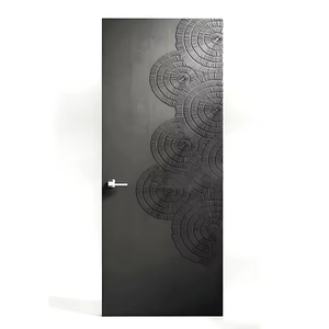 Panneaux de surface de <span class=keywords><strong>porte</strong></span> intérieure gravés en 3D de luxe à motif soleil pour projets résidentiels et commerciaux haut de gamme - Product Image 4