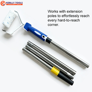 Outil professionnel de <span class=keywords><strong>peinture</strong></span> DIY : Brosse à bords et <span class=keywords><strong>rouleau</strong></span> en polyester multifonctionnel à dégagement rapide pour des coupes nettes - Product Image 6