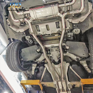 JTLD Sistem Mesin Mobil Kualitas Tinggi Gaya Baru 304 Knalpot Catback untuk BMW G30 540 - Product Image 2