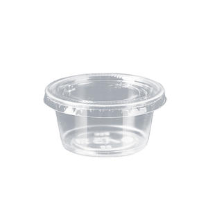 Bocaux en plastique Boîte à sauce Couvercle Sauce chili emballée à emporter Sauce <span class=keywords><strong>soja</strong></span> Vinaigre Assaisonnement Tremper Pots en plastique - Product Image 6