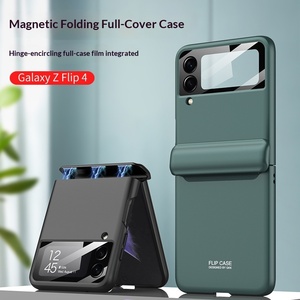 เคสโทรศัพท์สำหรับ Samsung <span class=keywords><strong>Z</strong></span> <span class=keywords><strong>Flip</strong></span> <span class=keywords><strong>4</strong></span>แบบแม่เหล็กพับ<span class=keywords><strong>ได้</strong></span>เคสโทรศัพท์ PC ป้องกันการตกพร้อมการป้องกันหน้าจอ - Product Image 1