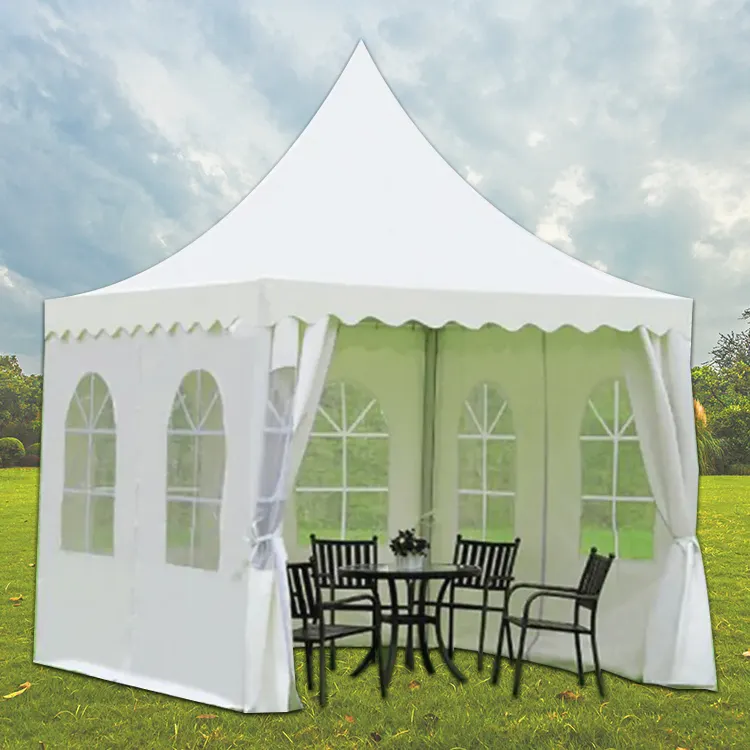 FEAMONT Quality Outdoor Pop Up Pagoda Tent 6x6 Event Party Tent Wedding Tent