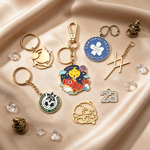 Metal Zinc Alloy UV Printing Custom Personalized Charms Coin Holder Keychain Bottle Opener <b>Lobster</b> Hook <b>Clasp</b> Fashionable - Product Image 2
