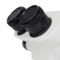 Compound Trinocular Metallurgical Head Digital Inspection Microscope 7-50X Magnification White