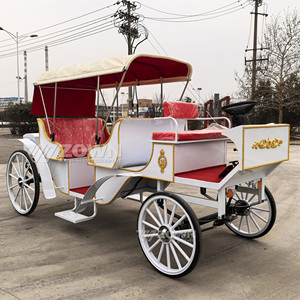 Calèche de Mariage Électrique Vintage ZOWN, 4 Roues, Blanc Pur, Couleur Personnalisable, Style Européen Tendance, 4-6 Personnes - Product Image 3