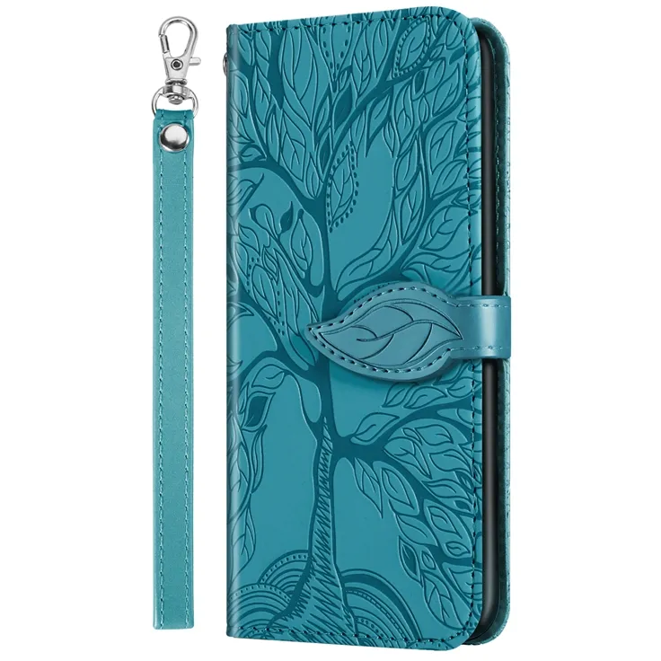 Strap Luxury Tree Wallet Leather Case For Samsung Galaxy A9 2019 A40 A20 A30 A50 A50S A30S A70 A20E A80 A90 A10S A20S A21S Cover